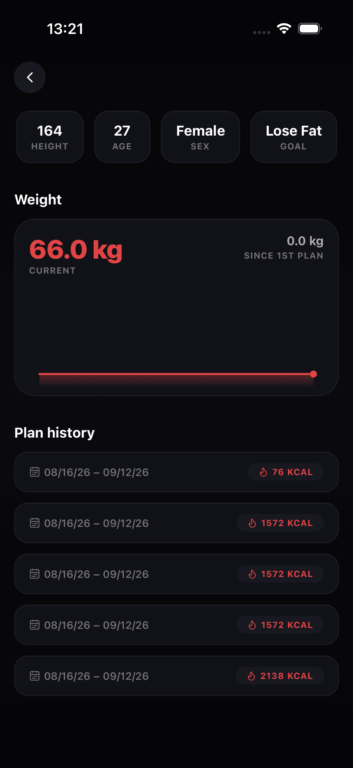 PulseUp discover screen